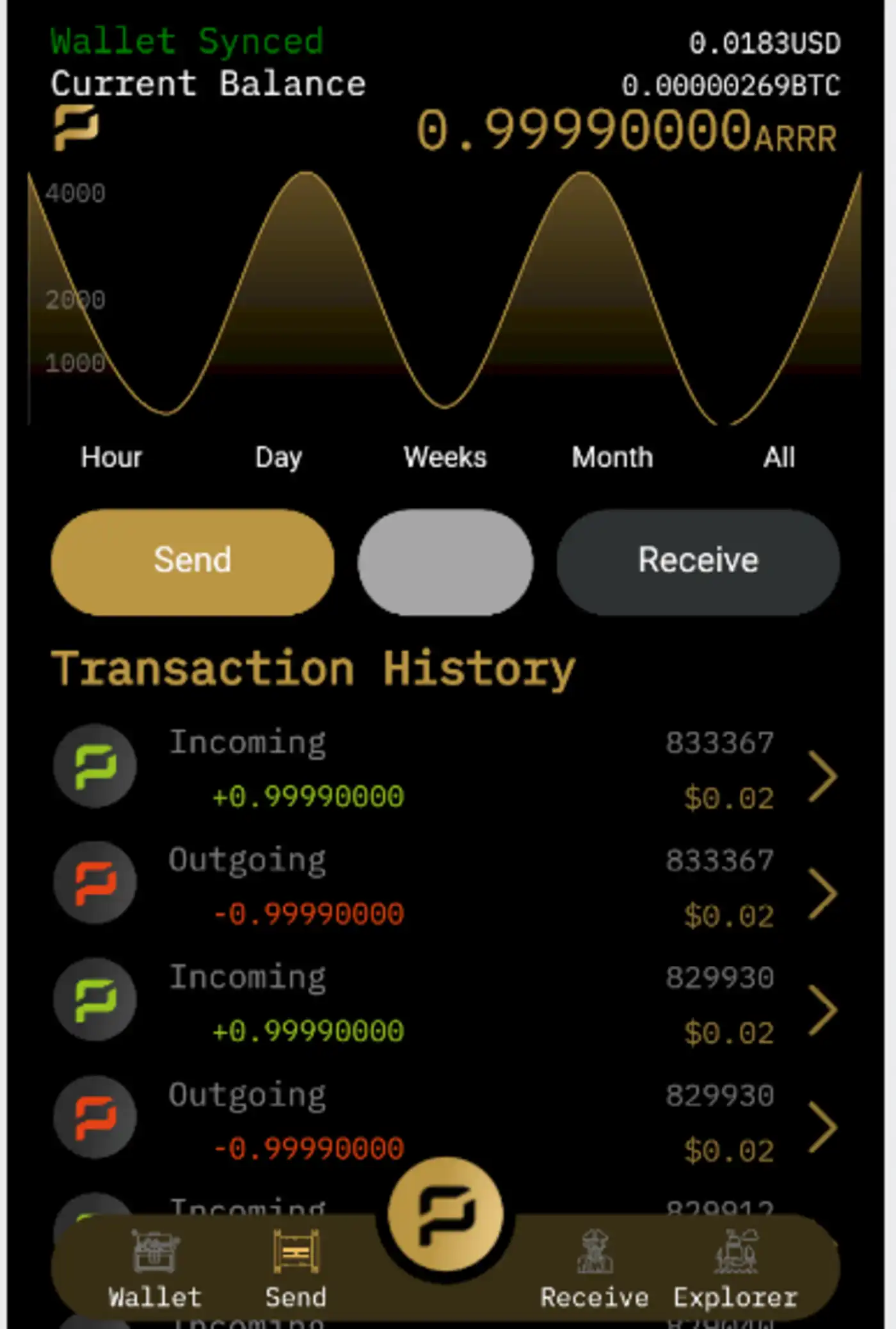 pirate android mobile wallet arrr